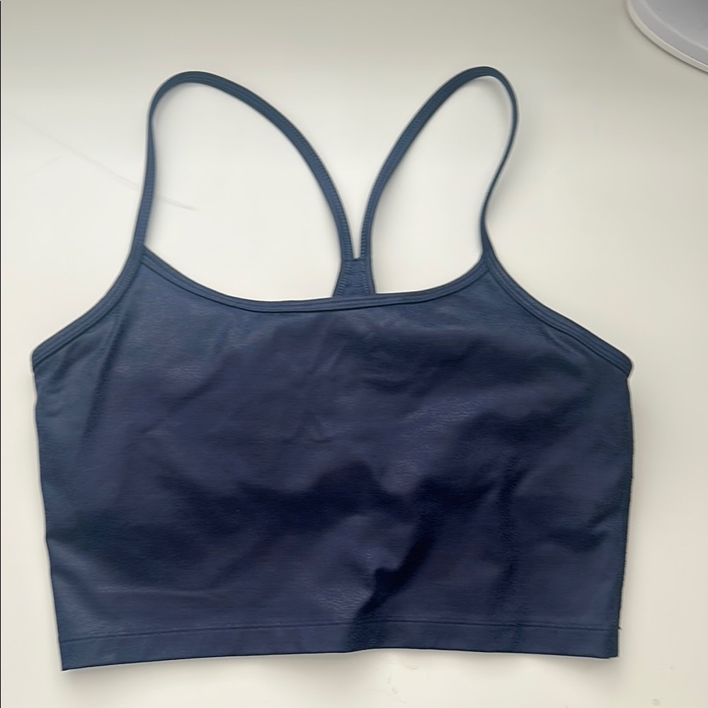 Women's Navy Blue Sports Bra